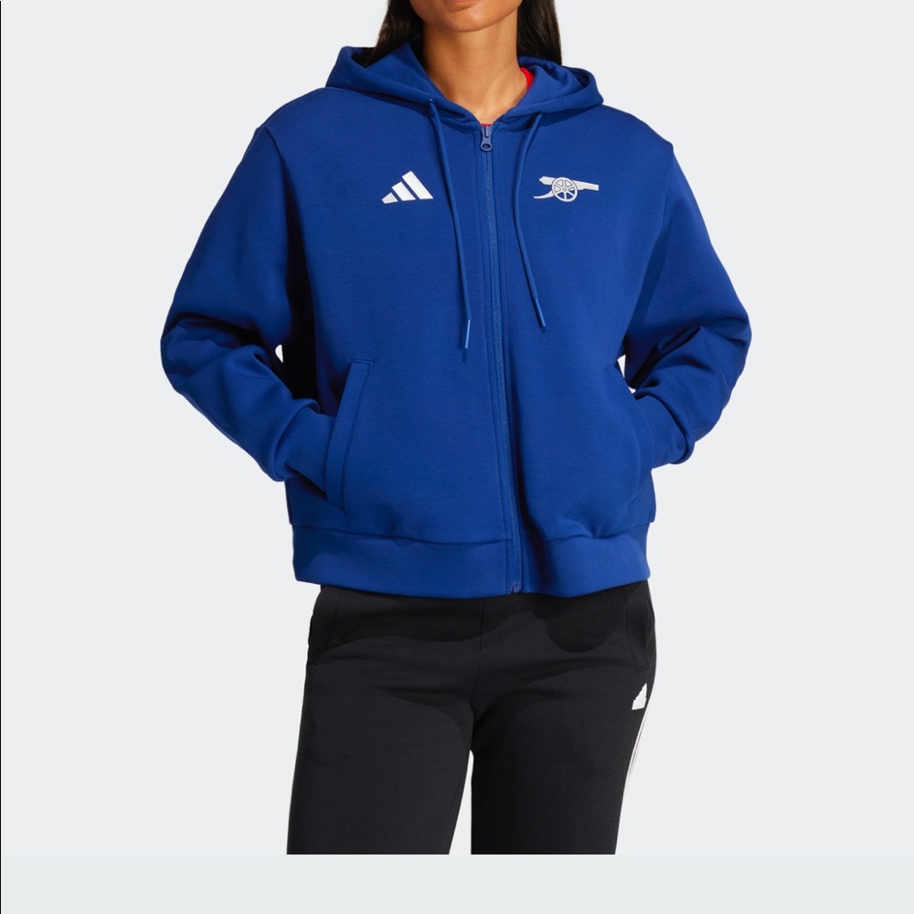 Authentic new with tags XL Adidas Arsenal Hoodie in blue